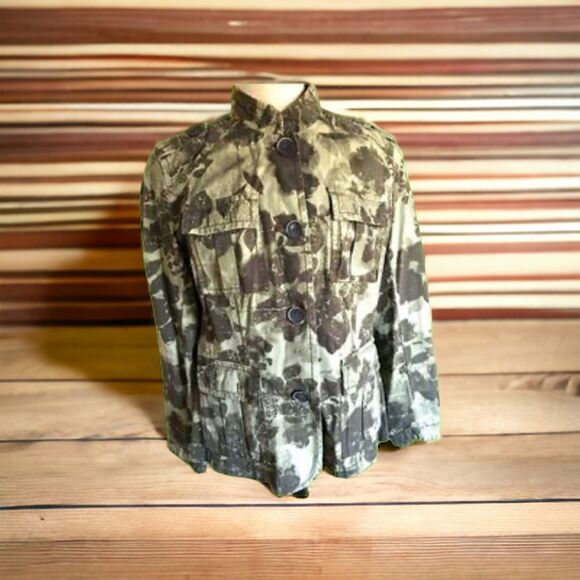 Eddie Bauer Women Camouflage Utility jacket - Picture 2 of 11